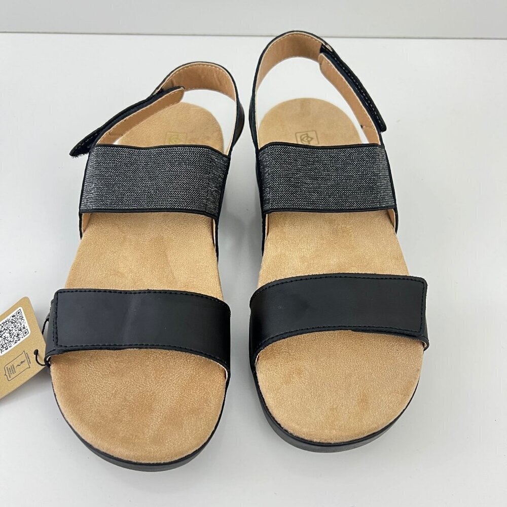 Spenco Womens Sanabel Black Sling-Back Sandals Size 10 M - Picture 9 of 10